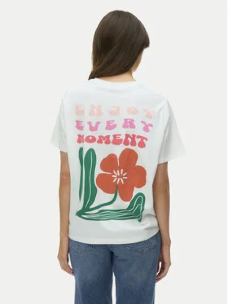 VERO MODA Majica VMMARIANE zelena / roza / crvena bijela