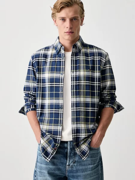 Tommy Jeans cămașă pentru bărbați din