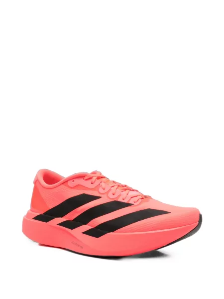 Sneakerși Adidas Adizero cu autograf roșu