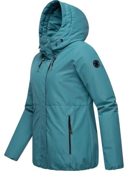 Ragwear Geacă funcțională Sunniva petrol verde