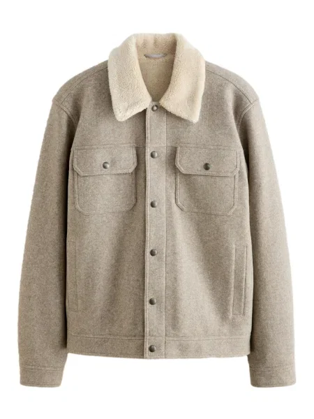 Next Geacă de primăvară-toamnă / gri bej