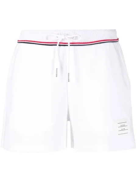 Pantaloni scurți Thom Browne alb