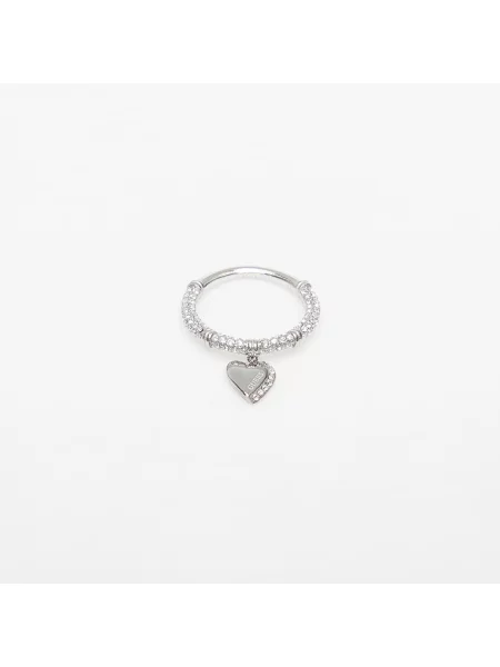 Prsten GUESS By Your Side Rhodium 54