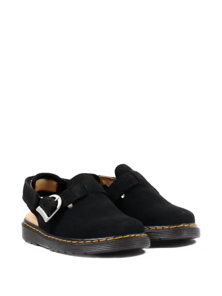 Klapki mules dziecięce Dr. Martens czarne