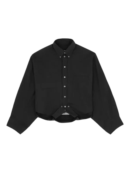 Cămașă Mm6 Maison Margiela lungă negru