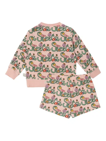 Szorty dziecięce Stella Mccartney różowe