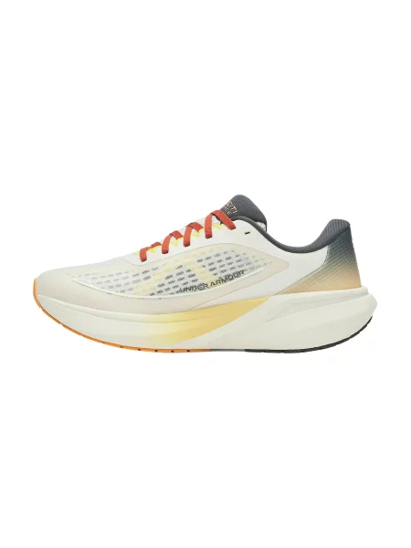 Sneakerși Under Armour cu strasuri alb