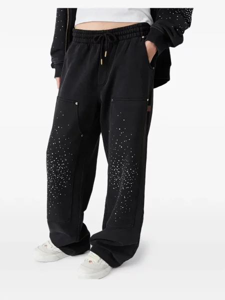 Pantaloni Casablanca alergare negru