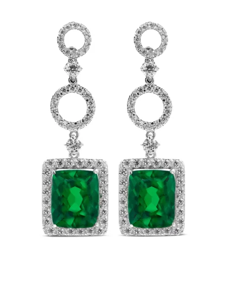 Обеци Juwelina Paris зелено