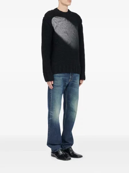 Pulover Mm6 Maison Margiela albastru