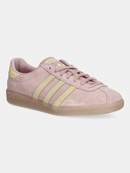 Sneakersy Adidas Originals zamszowe różowe