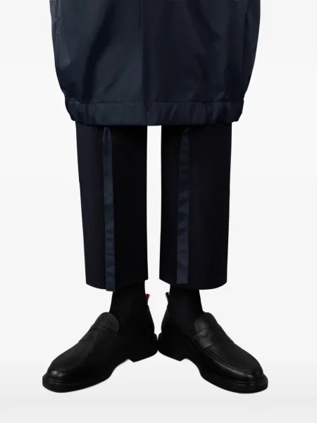 Geacă de vânt Thom Browne cu glugă albastru