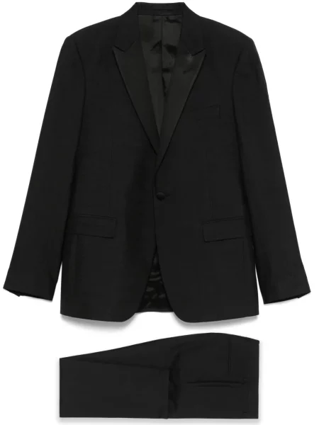 Costum Lardini din satin de costum negru