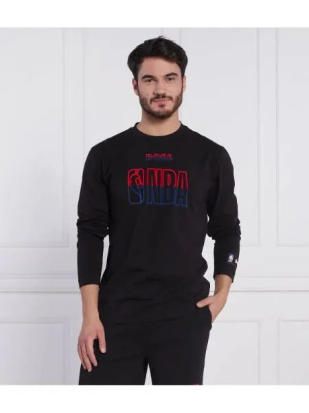 Tricou mânecă lungă Boss Orange negru