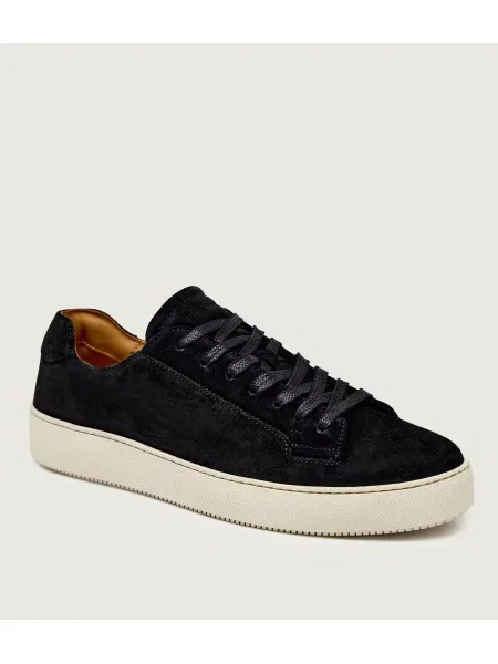 TIGER OF SWEDEN Sneakers Salas 2 | piele întoarsă negru
