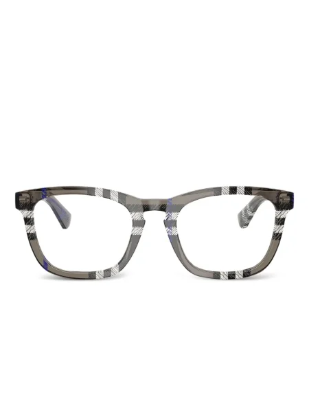 Ochelari de soare Burberry Eyewear în carouri gri