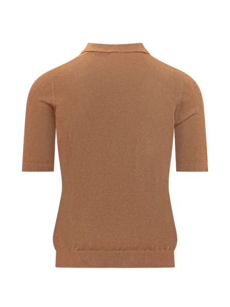 Scurt tricou polo Arovescio maro