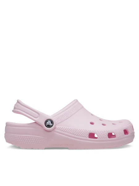 Чехли Crocs розово