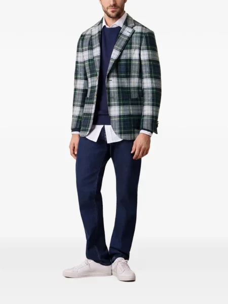 Sacou Brooks Brothers în carouri verde