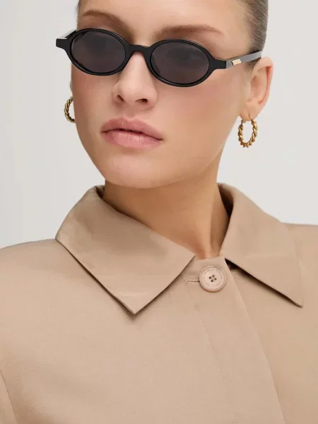 Očala Bottega Veneta črna