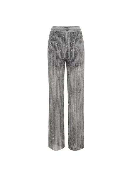 Spodnie Missoni z cekinami szare