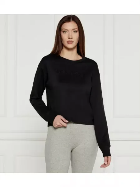 Pijama top Calvin Klein Underwear negru