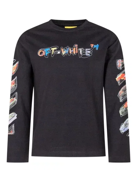 Koszulka dziecięca Off-white biała