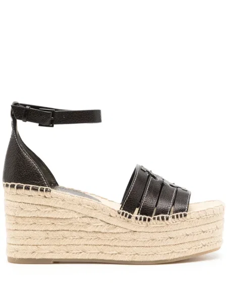 Espadrile Tory Burch cu pană negru