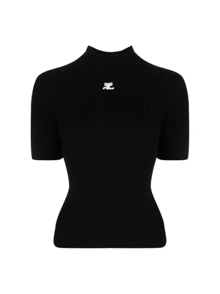 Koszulka Courreges czarna