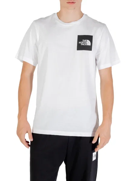 Тениска The North Face Fine Tee с принт бяло