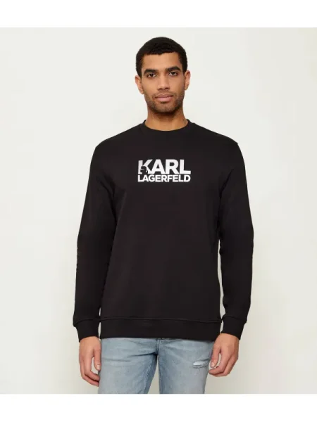 Karl Lagerfeld Hanorac | negru