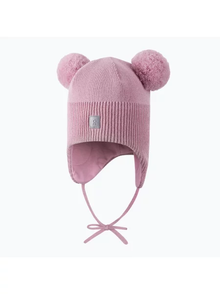 Detská zimná čiapka Reima Kumpi grey pink sivá