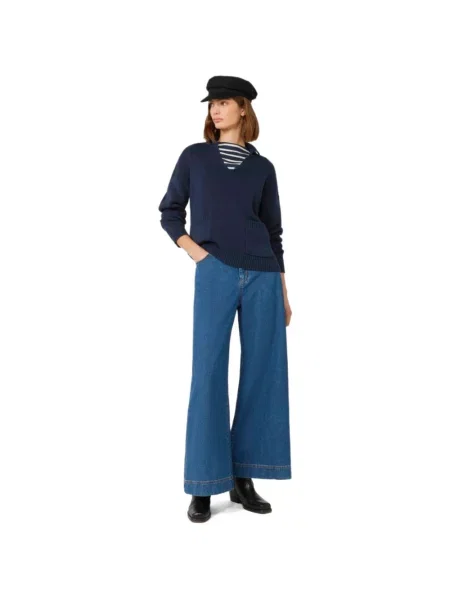 Sweter Weekend Max Mara niebieski