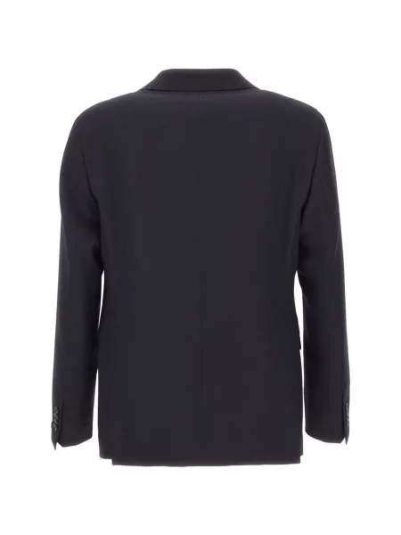 Sacou Tagliatore cu model herringbone albastru