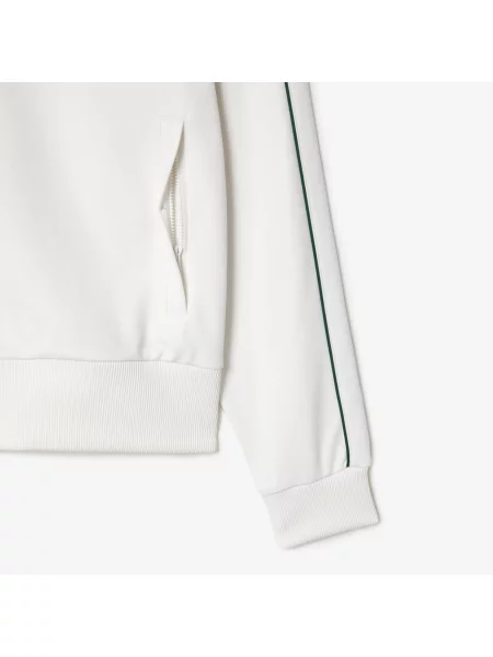 Lacoste Kurtka Dresowa Original Paris Piqué biała