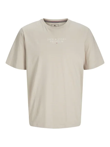 JACK & JONES Póló JPRBLUARCHIE gitt / piros / fehér bézs
