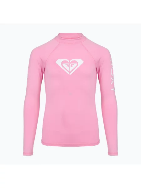 Детска блуза с дълъг ръкав за плуване ROXY Whole Hearted UPF 50 lilac chiffon розово
