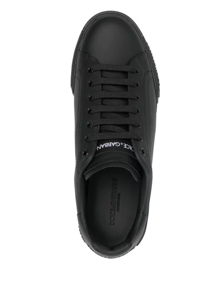 Sneakerși Dolce & Gabbana din piele negru