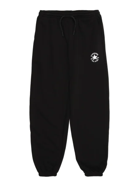 CONVERSE Pantaloni negru alb