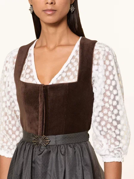 Alissa By Kinga Mathe Sukienka Bawarska Lumi braun brązowa
