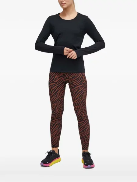 Lung tricou Casall plasă negru