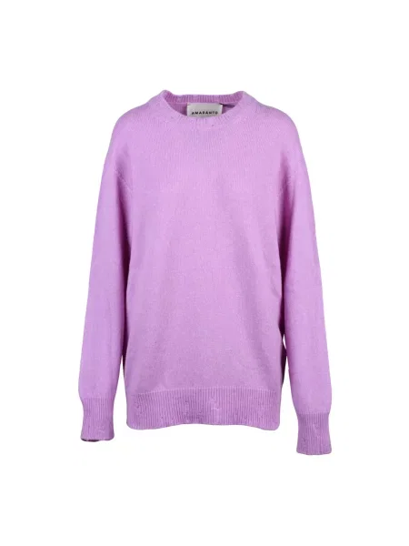 Sweter Amaránto wełniany fioletowy