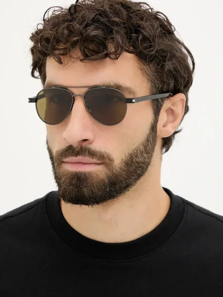 Saint Laurent ochelari de soare maro