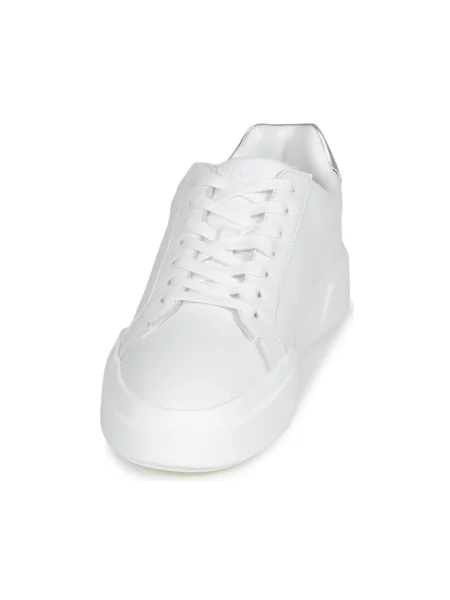 Calvin Klein Tenisice Chunky Cupsole Lace Up Lth Met bijela