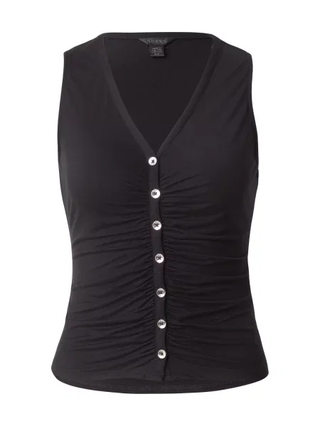 GUESS Bluză BIANCA' negru