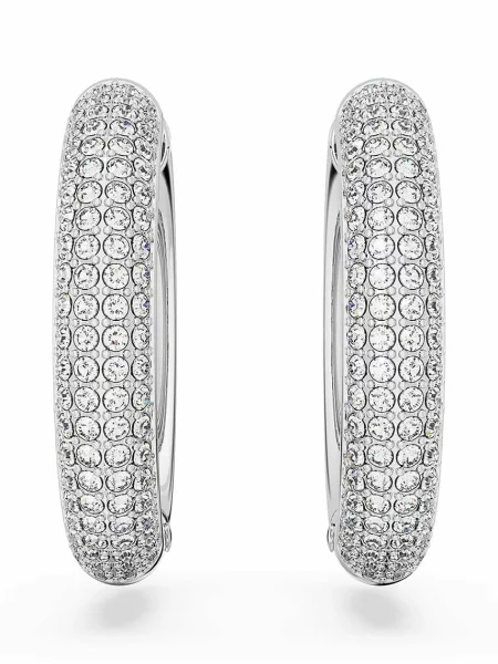 Kolczyki Swarovski białe
