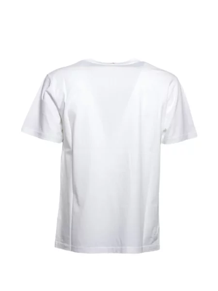 Tricou grafic Mc2 Saint Barth cu imagine alb