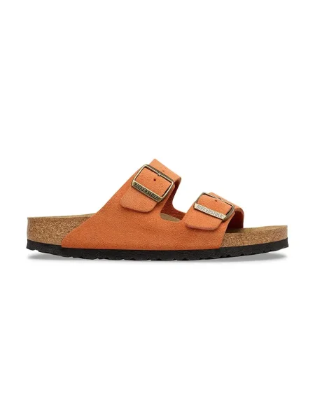 Natikači iz semiša Birkenstock Arizona oranžna