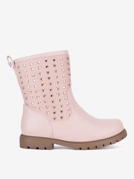 Členková obuv Nelli Blu ružová