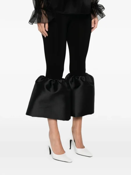 Pantaloni Atu Body Couture cu volane negru